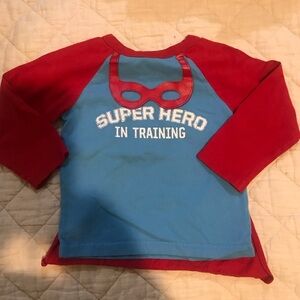 🌩 Super Hero with Cape Tee